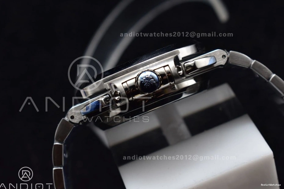 A7750 Wht PPF SS Mod Nautilus 435 5980 Stk Date Cozy Chrono SS 0805